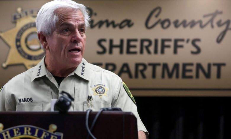 Sheriff Nanos improperly suspended political foe Sheriff Nanos improperly suspended political foe