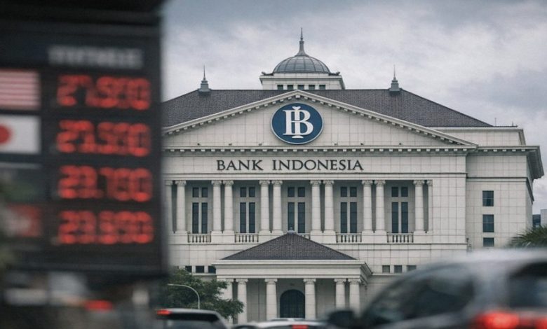 Indonesian Rupiah Slides as Bond Selloff Precedes Rate Call