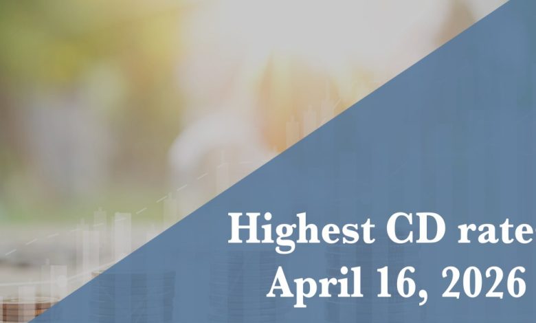 Top CD rates April 16, 2026: Lock in up to up to 4.20% Top CD rates April 16, 2026: Lock in up to up to 4.20%