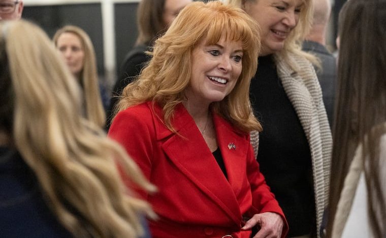 How Stacy Garrity’s support for Donald Trump plays into her campaign for Pa. governor