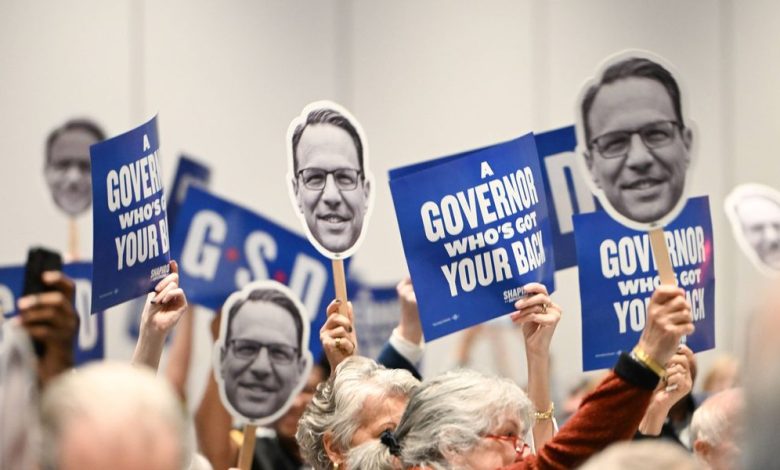 Democrat Josh Shapiro tests political muscle in swing-state Pennsylvania’s midterms
