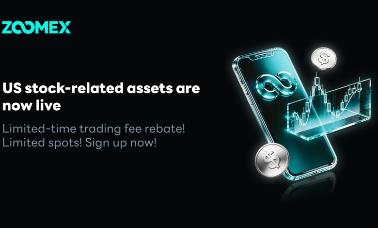 Zoomex Launches ZoomexStocks: Trade Global Equities with USDT + Limited-Time Fee Rebate Campaign Zoomex Launches ZoomexStocks: Trade Global Equities with USDT + Limited-Time Fee Rebate Campaign