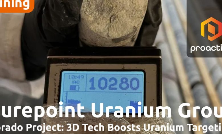 Purepoint enhances Uranium targeting with advanced 3D modelling