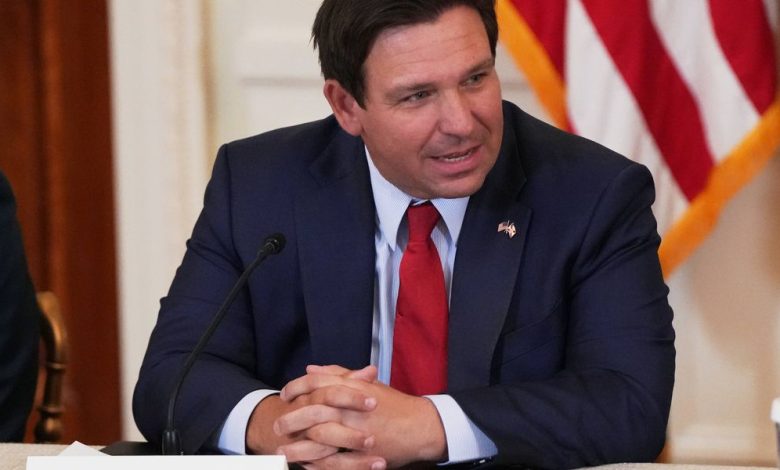 Florida’s redistricting fight puts Ron DeSantis back in the Republican spotlight