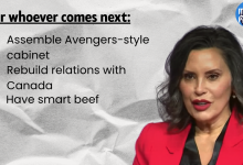 Whitmer talks future presidential race, says U.S. needs “Team of Rivals”