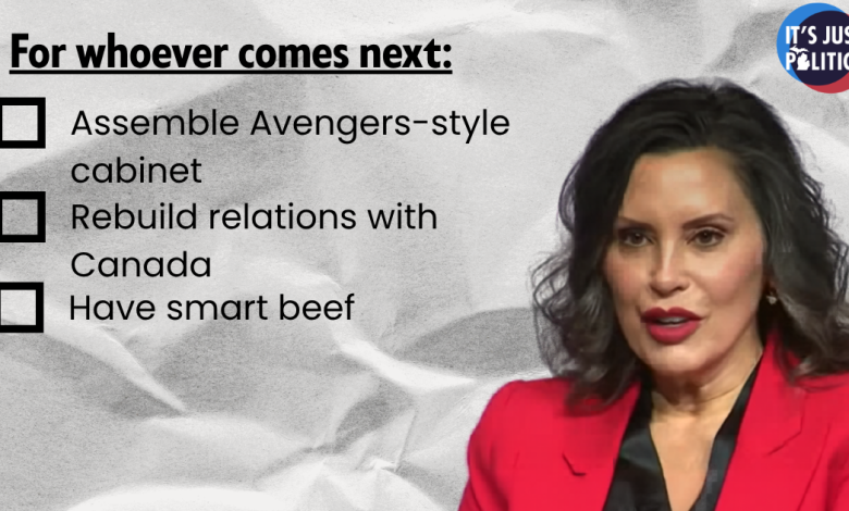 Whitmer talks future presidential race, says U.S. needs “Team of Rivals” Whitmer talks future presidential race, says U.S. needs “Team of Rivals”