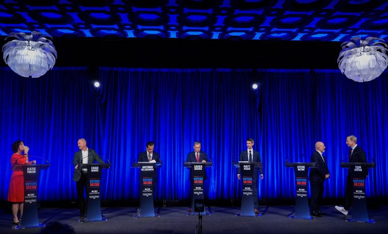 Final California governor debate: Becerra takes the heat Final California governor debate: Becerra takes the heat