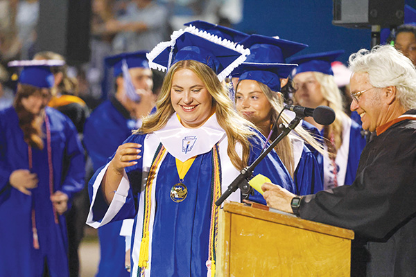 Grads celebrated for achievements, bright futures