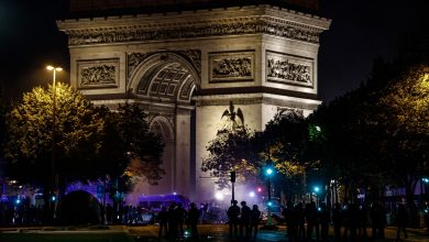 PSG supporters spill onto Paris streets, some clashes with police