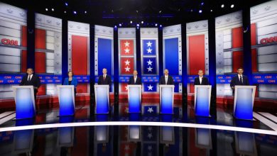 Candidates for California governor tangle in testy debate with mail voting already underway