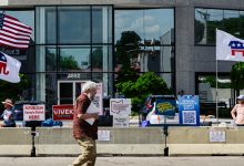 Ohio and Indiana polls close in primary elections