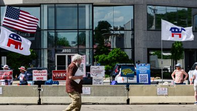 Ohio and Indiana polls close in primary elections