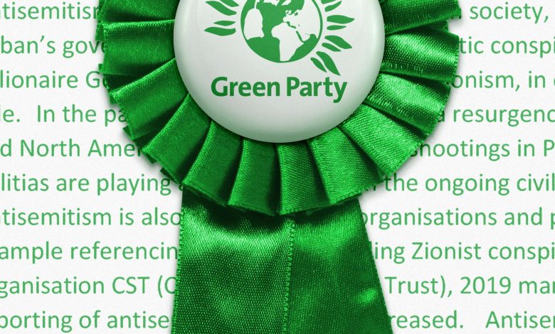 Does the Green Party have an antisemitism problem?