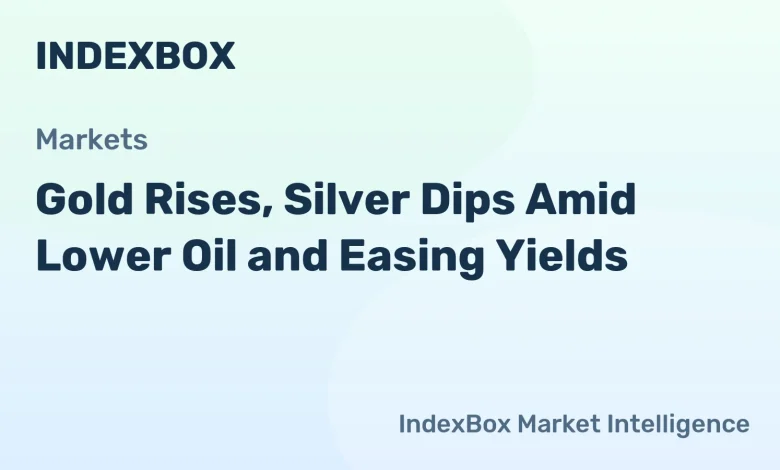 Gold Rises, Silver Dips Amid Lower Oil and Easing Yields | Market Update – News and Statistics Gold Rises, Silver Dips Amid Lower Oil and Easing Yields | Market Update – News and Statistics