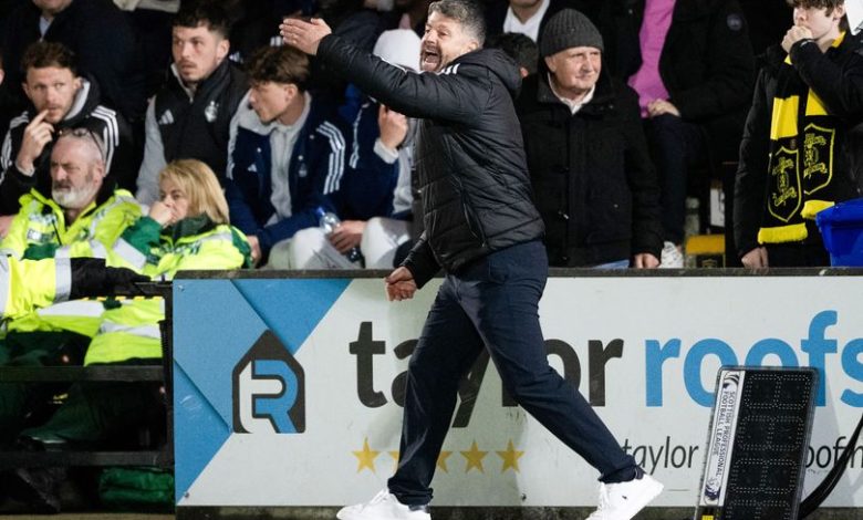 Stephen Robinson warns Aberdeen players they’re playing for their futures after being ‘done’ by a major weakness