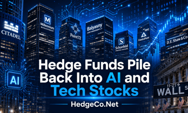 Hedge Funds Pile Back Into AI and Tech Stocks: Hedge Funds Pile Back Into AI and Tech Stocks: