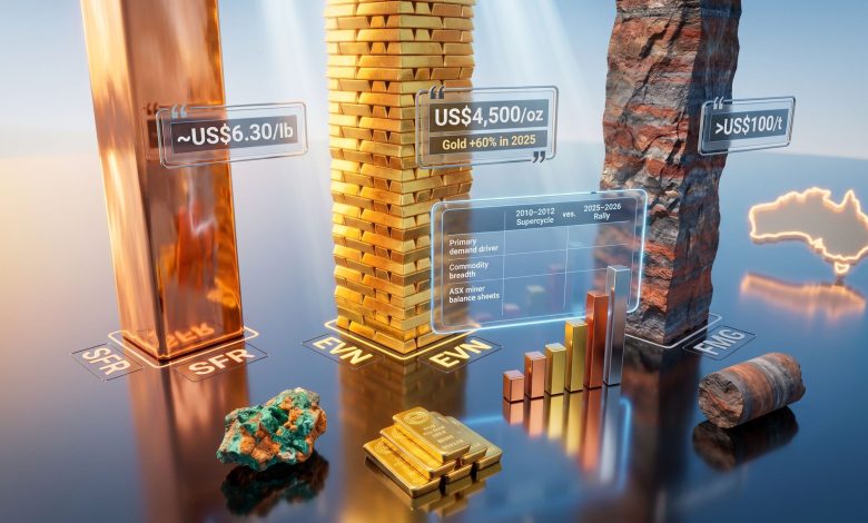 Gold, Copper & Iron Ore Gold, Copper & Iron Ore