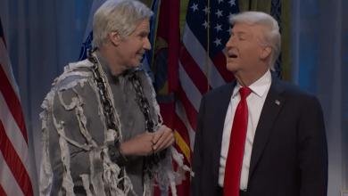 Jeffrey Epstein ‘Ghost’ Shows Donald Trump the ‘Future’ on ‘SNL’