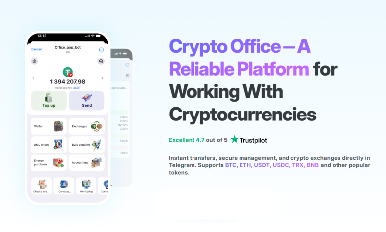 Crypto Office Makes Working with Cryptocurrencies Simple and Secure