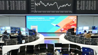 Global shares stumble while bond yields climb on inflation worries