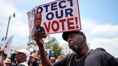 In Montgomery, thousands rally to defend voting rights