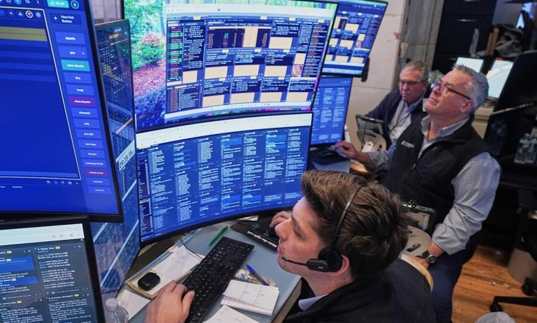 Stocks slide as Big Tech sinks and bond yields surge after a strong May jobs report Stocks slide as Big Tech sinks and bond yields surge after a strong May jobs report