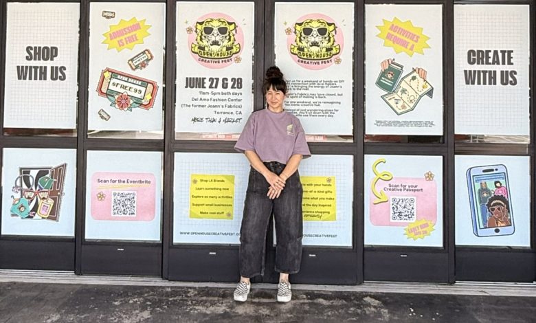 She saved ,000 to launch a craft festival in an old Joann store