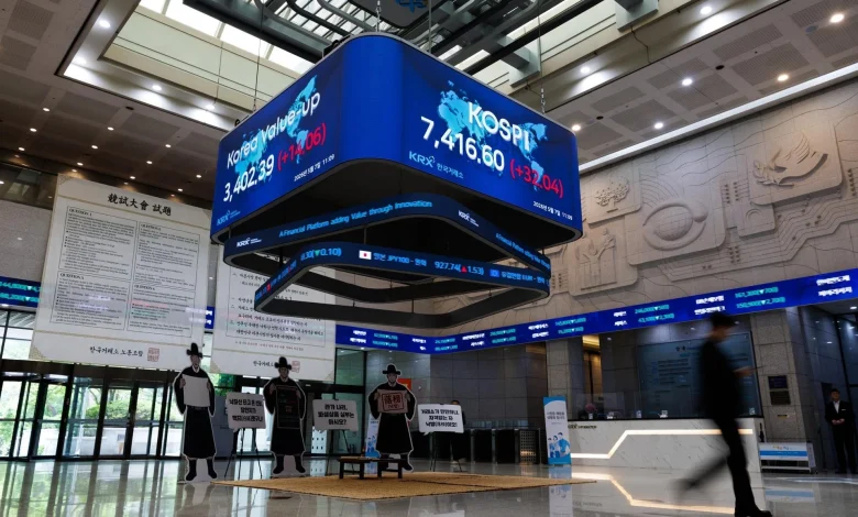 South Korea overtakes India as world’s sixth-largest stock market