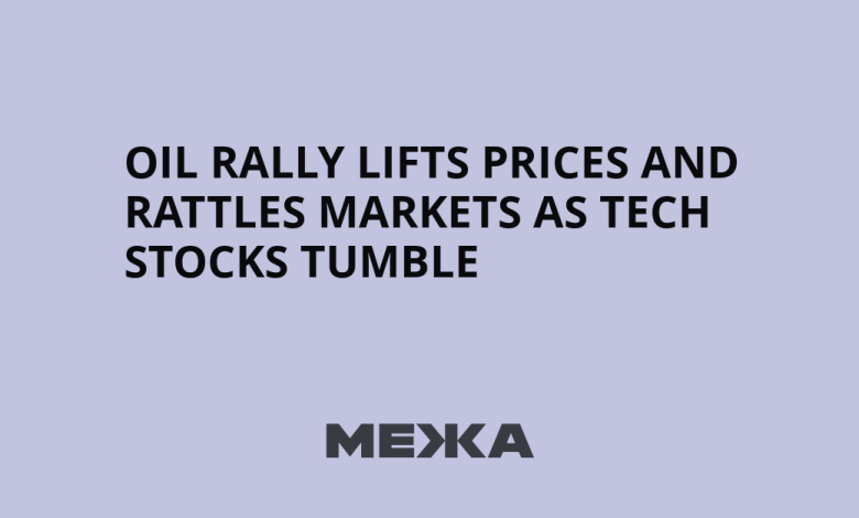 Oil rally lifts prices and rattles markets as tech stocks tumble | Ukraine news Oil rally lifts prices and rattles markets as tech stocks tumble | Ukraine news