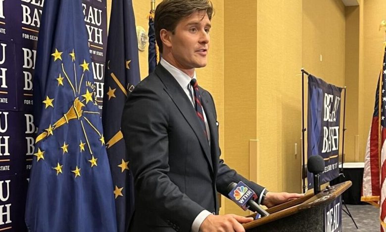 Bayh wins SoS nomination while 2.3k Democratic delegates display their ‘blue pride’ | Politics Bayh wins SoS nomination while 2.3k Democratic delegates display their ‘blue pride’ | Politics