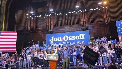 Jon Ossoff and Keisha Lance Bottoms show off head start in Georgia as Republicans battle in runoff