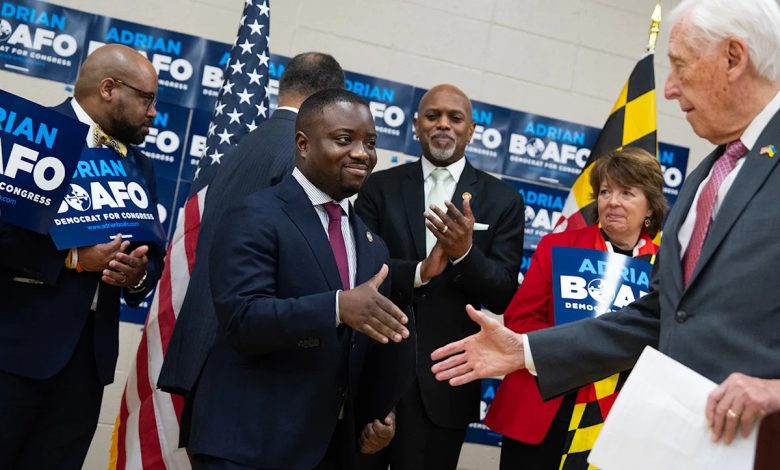Hoyer alum Adrian Boafo wins Maryland House primary with help of crypto, pro-Israel money Hoyer alum Adrian Boafo wins Maryland House primary with help of crypto, pro-Israel money