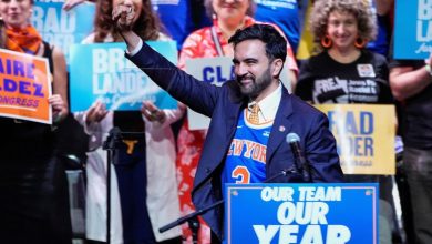 Zohran Mamdani sharply criticizes Democratic Party as he rallies with progressive challengers Zohran Mamdani sharply criticizes Democratic Party as he rallies with progressive challengers