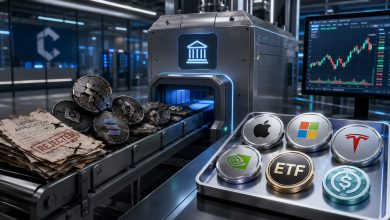 Crypto’s killer app may be selling stocks after its own tokens failed retail Crypto’s killer app may be selling stocks after its own tokens failed retail