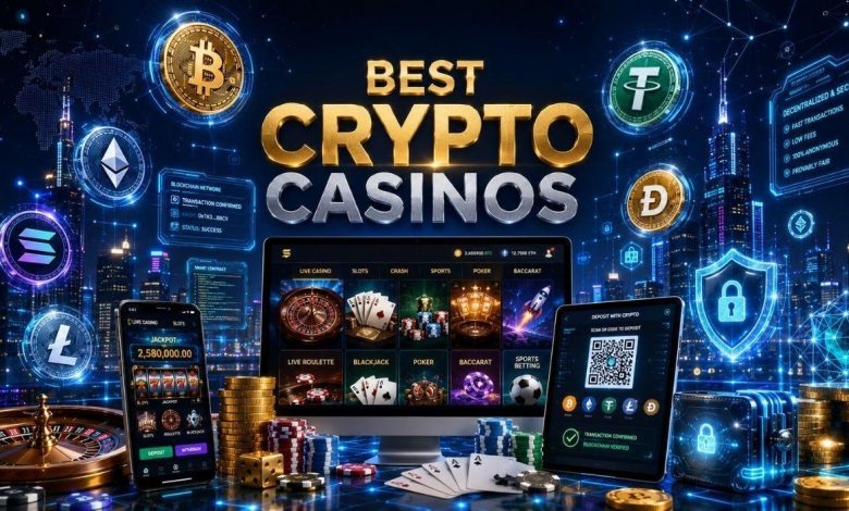 5 Best New Crypto Casinos 2026