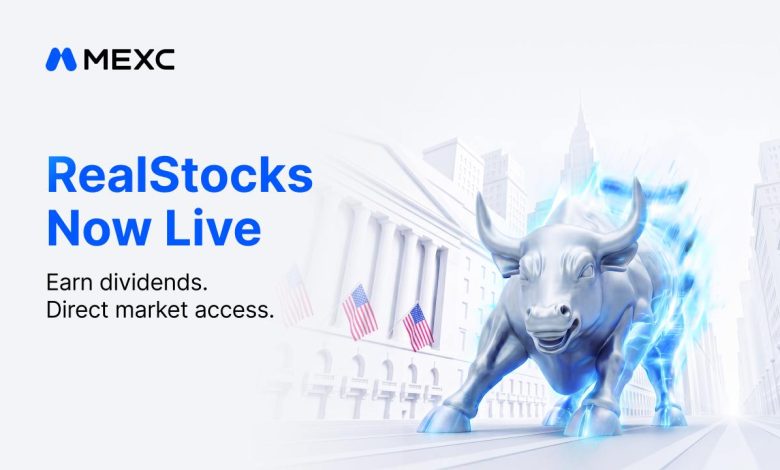 Crypto meets Wall Street: MEXC unveils ‘RealStocks’ with 0-fee U.S. equity trading and real dividends