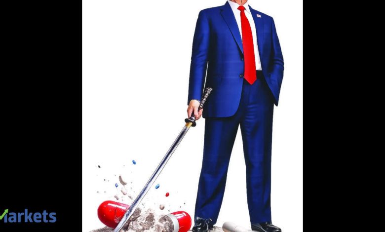 Pharma stocks slide as Trump’s 100% generic drug tariff plan spooks investors Pharma stocks slide as Trump’s 100% generic drug tariff plan spooks investors