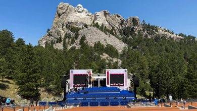 Trump heads to Mount Rushmore as America 250 celebrations ramp up amid extreme heat