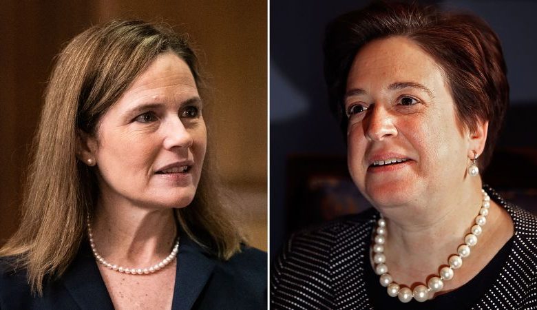 Justices Barrett and Kagan to face lawmakers after divisive Supreme Court term Justices Barrett and Kagan to face lawmakers after divisive Supreme Court term