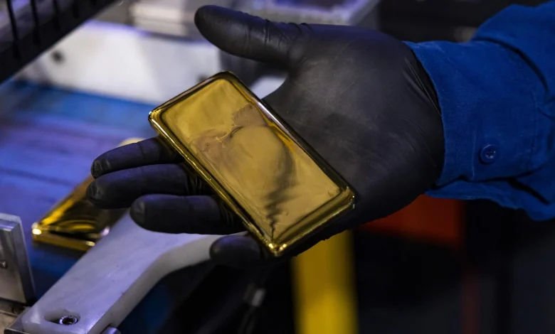 Gold trades near two-week high on cooling US rate-hike bets Gold trades near two-week high on cooling US rate-hike bets