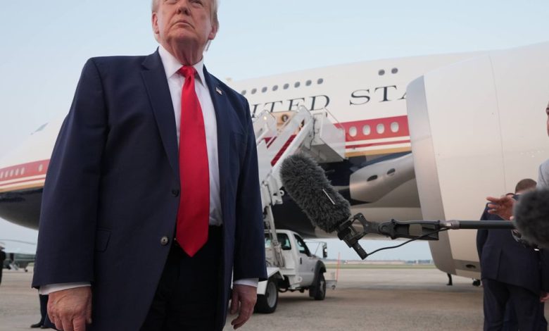 President Donald Trump to travel to Michigan ahead of swing state’s primary election President Donald Trump to travel to Michigan ahead of swing state’s primary election