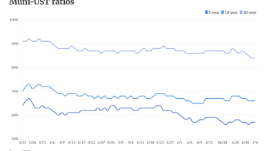 Short-term munis, USTs see small gains