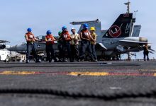 Top U.S. commander acknowledges mental health issues on USS Lincoln