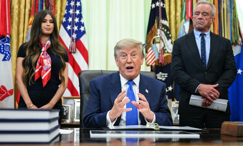Trump signs vaccine executive order calling for fewer childhood shots Trump signs vaccine executive order calling for fewer childhood shots