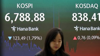 Kospi falls 1.8% as tech stocks slide ahead of Jackson Hole
