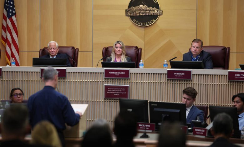 Complaint seeks transparency on Henderson officials’ consulting work | Politics and Government Complaint seeks transparency on Henderson officials’ consulting work | Politics and Government