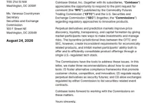 Coinbase Urges SEC, CFTC to Resolve Overlapping Jurisdiction on Perpetual Futures