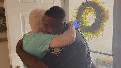 90-year-old reunites with officer who stopped nearly ,000 crypto scam 90-year-old reunites with officer who stopped nearly ,000 crypto scam