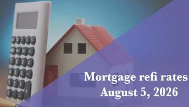 Current refi mortgage rates report for Aug. 5, 2026 Current refi mortgage rates report for Aug. 5, 2026
