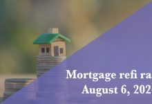 Current refi mortgage rates report for Aug. 6, 2026
